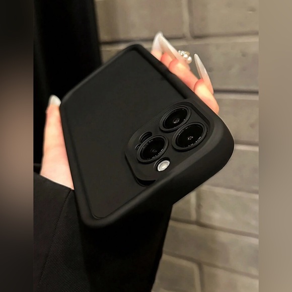 Solid Black iPhone 15 ProMax Case - Picture 3 of 3